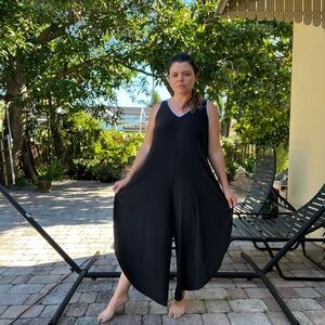 MSK Black Sleeveless Jumpsuit